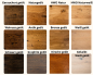 Preview: Round Tabletop Worktop Oak Select Natur, finger jointed lamellas, 26 mm